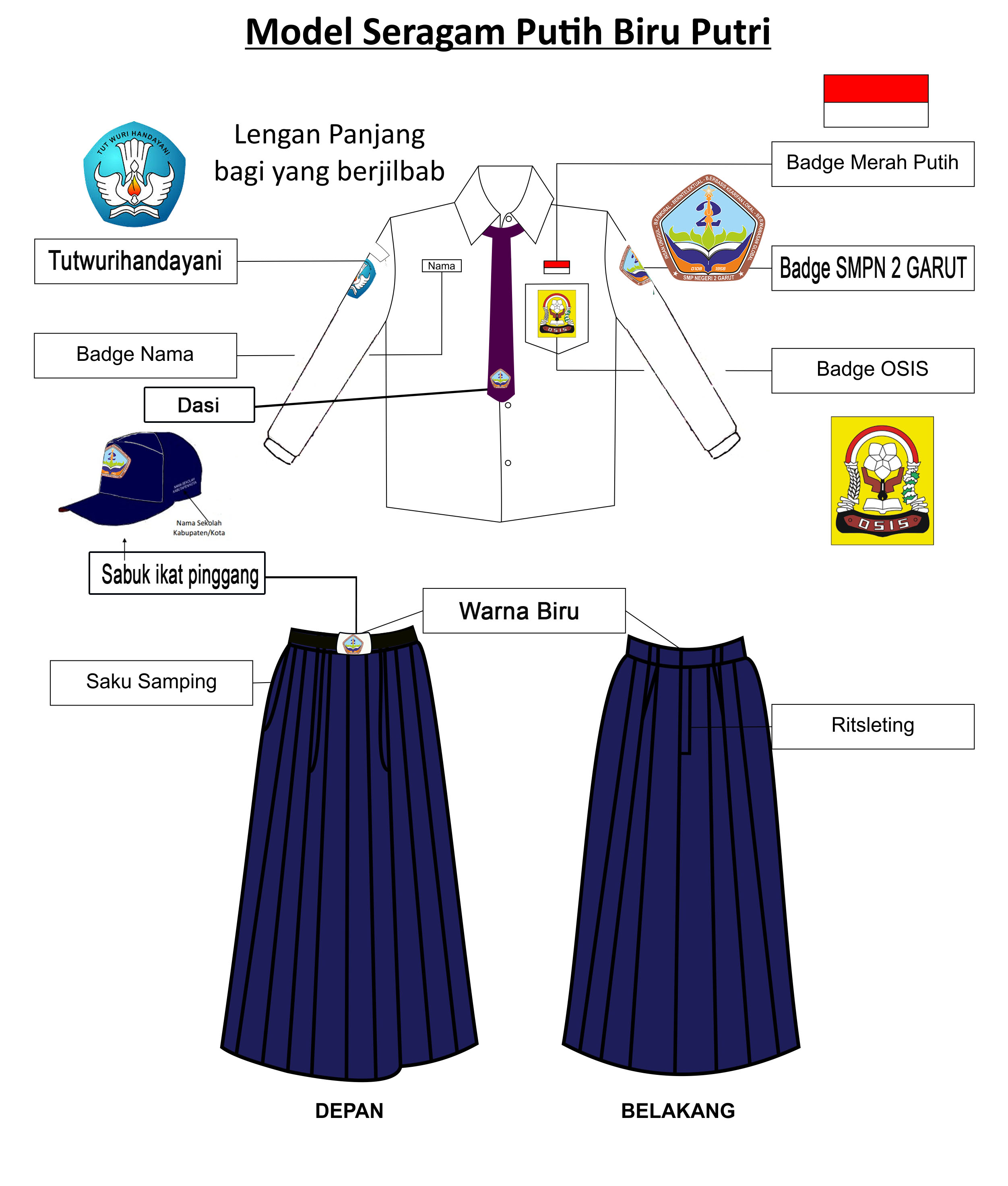Detail Gambar Baju Sekolah Smp Nomer 3