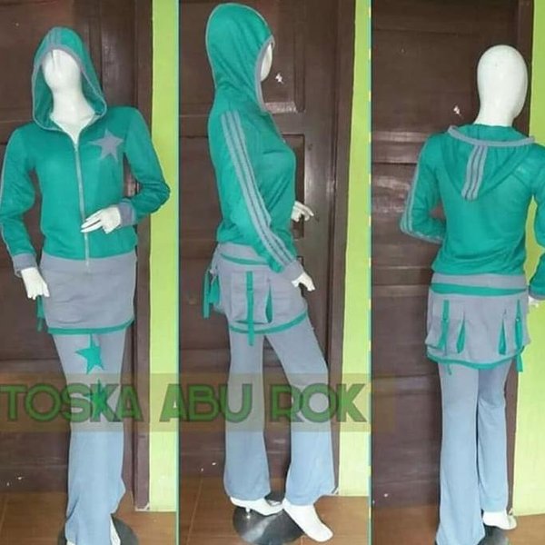 Detail Gambar Baju Senam Hijab Nomer 14