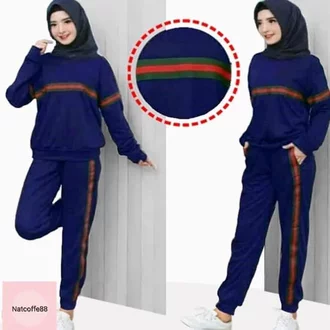 Detail Gambar Baju Senam Hijab Nomer 48