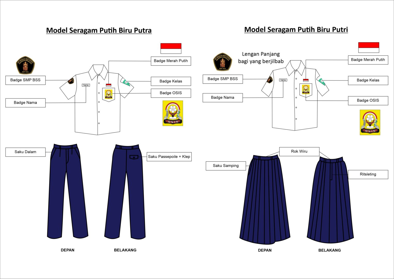 Detail Gambar Baju Smp Nomer 30