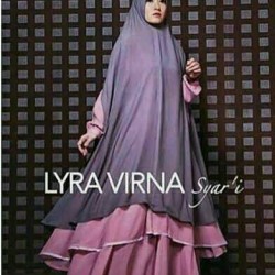 Detail Gambar Baju Syari Katun Lyra Virna Nomer 15