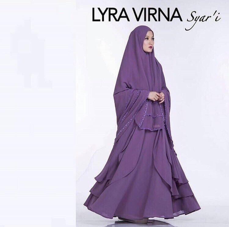 Detail Gambar Baju Syari Katun Lyra Virna Nomer 32