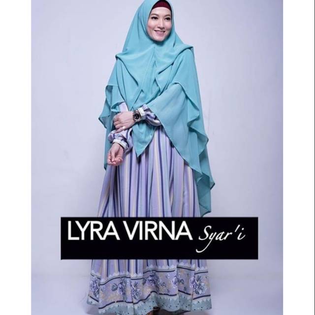 Detail Gambar Baju Syari Katun Lyra Virna Nomer 48