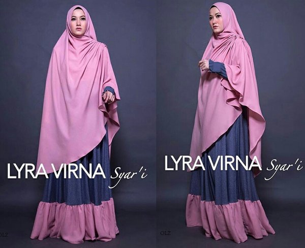 Detail Gambar Baju Syarie Katun Lyra Virna Nomer 8