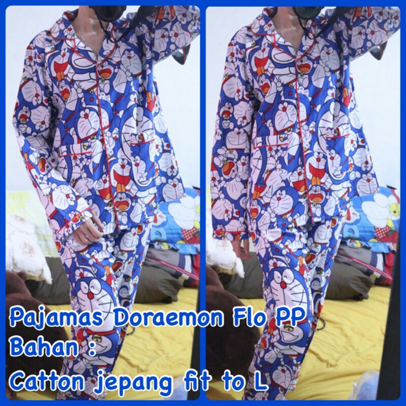 Detail Gambar Baju Tidur Doraemon Nomer 18