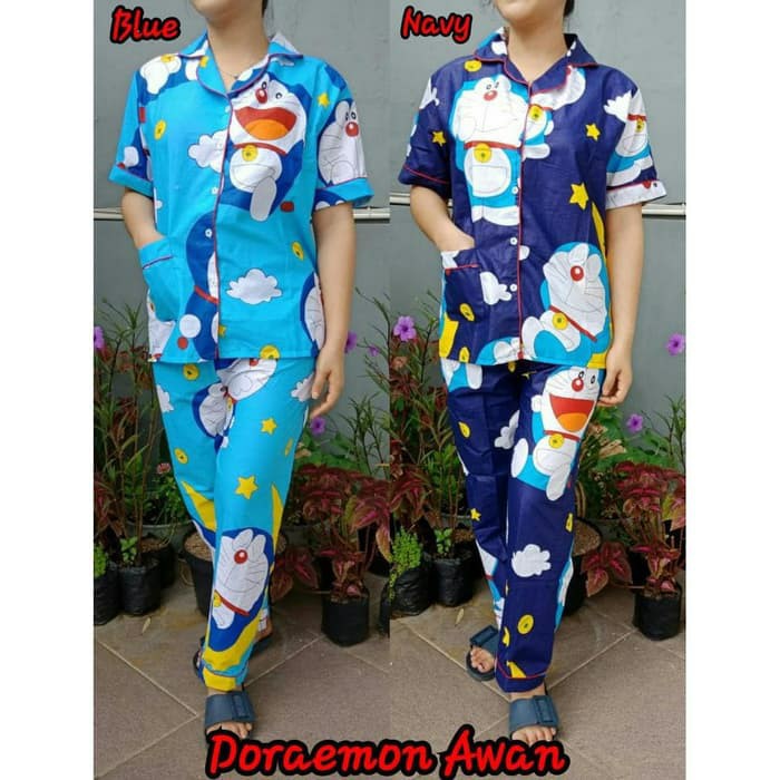 Detail Gambar Baju Tidur Doraemon Nomer 20