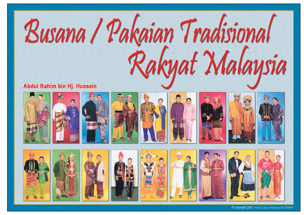 Detail Gambar Baju Tradisional Malaysia Nomer 43