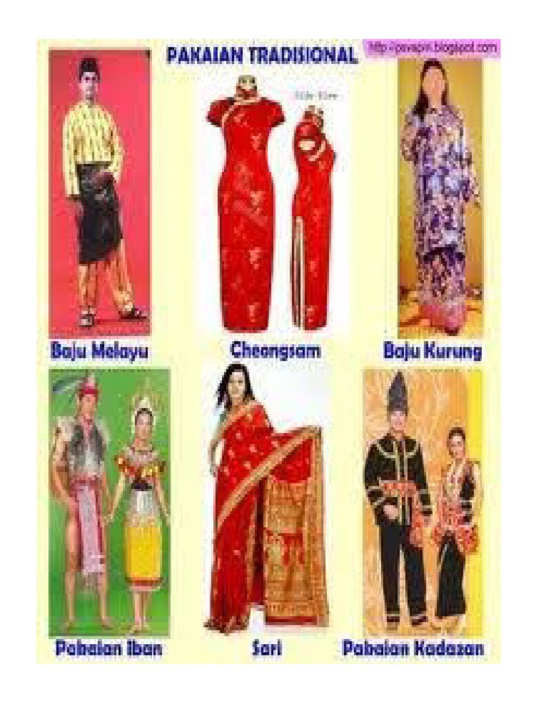 Detail Gambar Baju Tradisional Malaysia Nomer 53