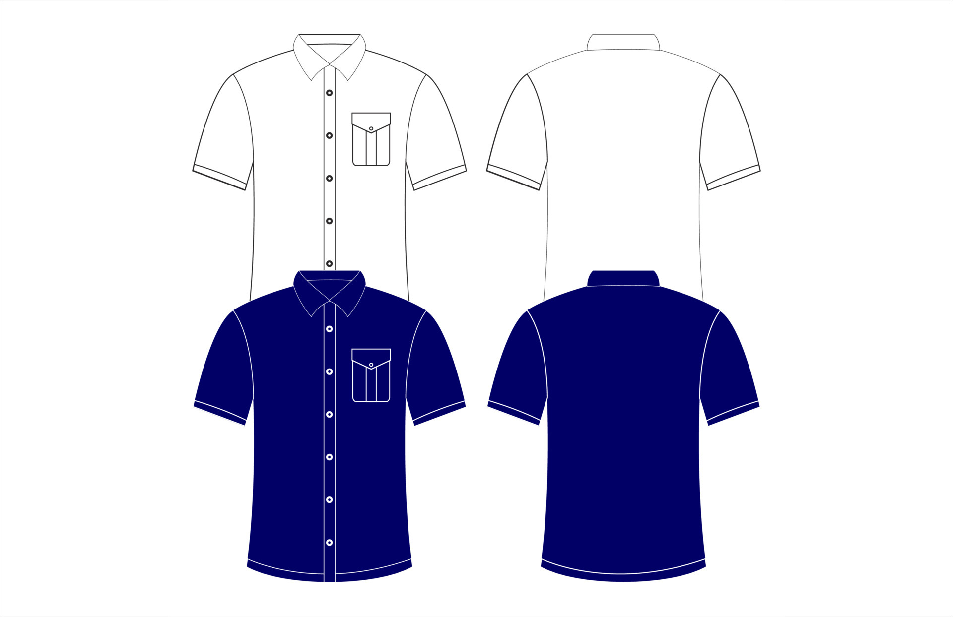 Detail Gambar Baju Vector Nomer 54