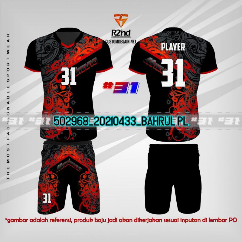 Detail Gambar Baju Volly Nomer 8