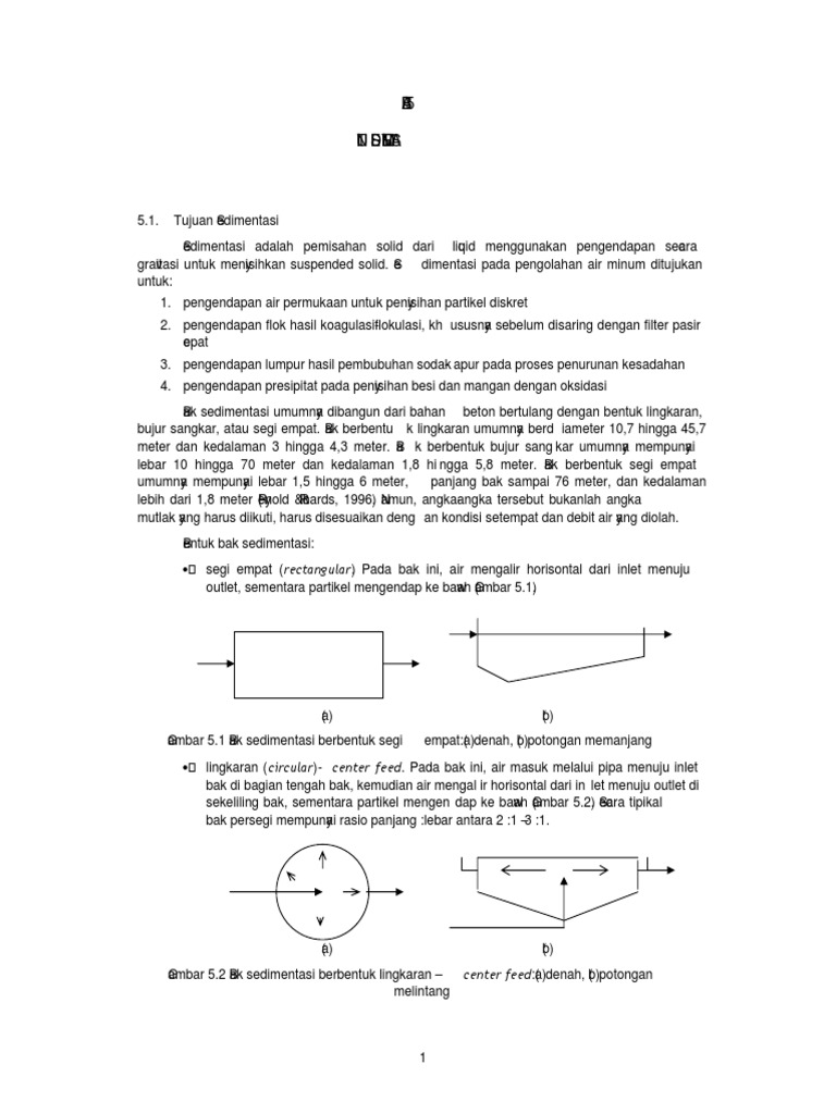 Detail Gambar Bak Sedimentasi 1 Per Unit Nomer 17