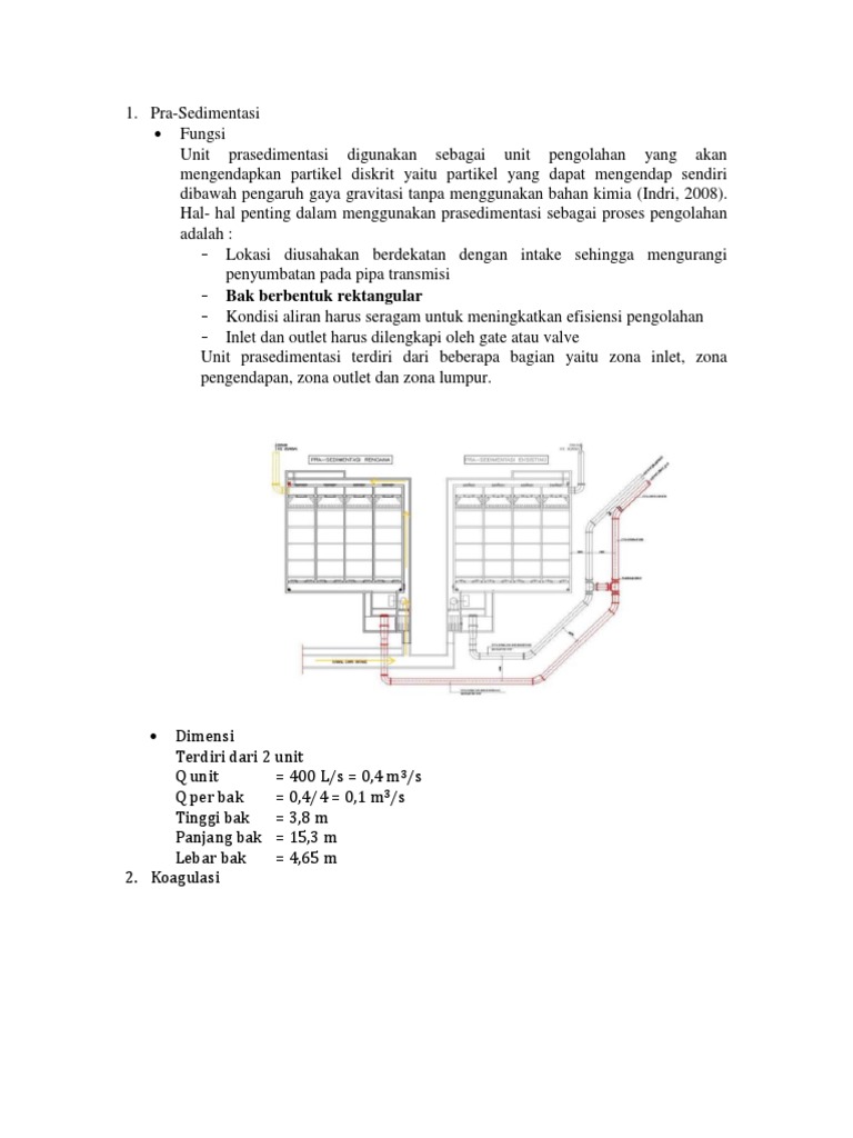 Detail Gambar Bak Sedimentasi 1 Per Unit Nomer 25