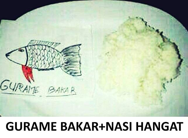 Detail Gambar Bakar Ikan Lucu Nomer 17