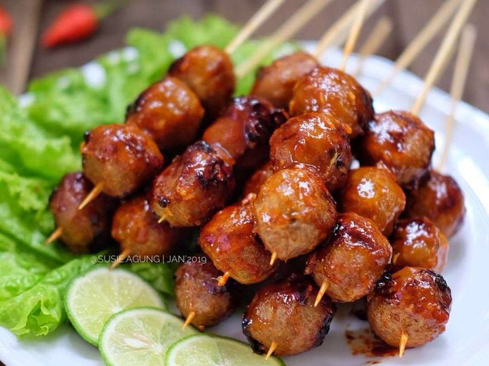 Detail Gambar Bakso Bakar Dan Sosis Bakar Nomer 3