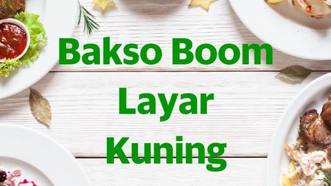 Detail Gambar Bakso Boom Nomer 49