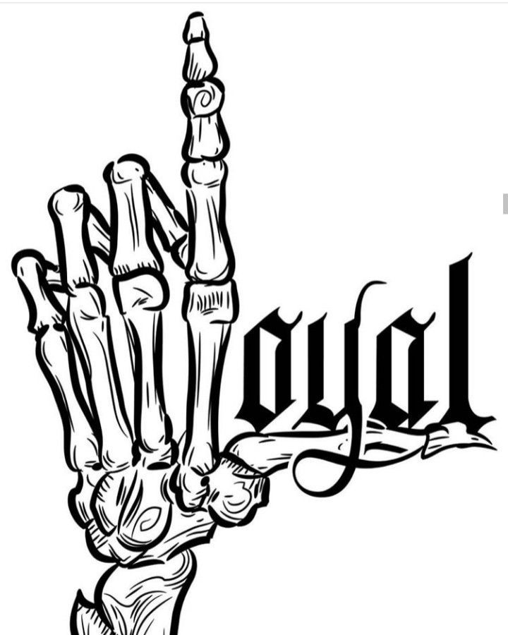 Detail Tattoo Auf Der Hand Mann Nomer 20