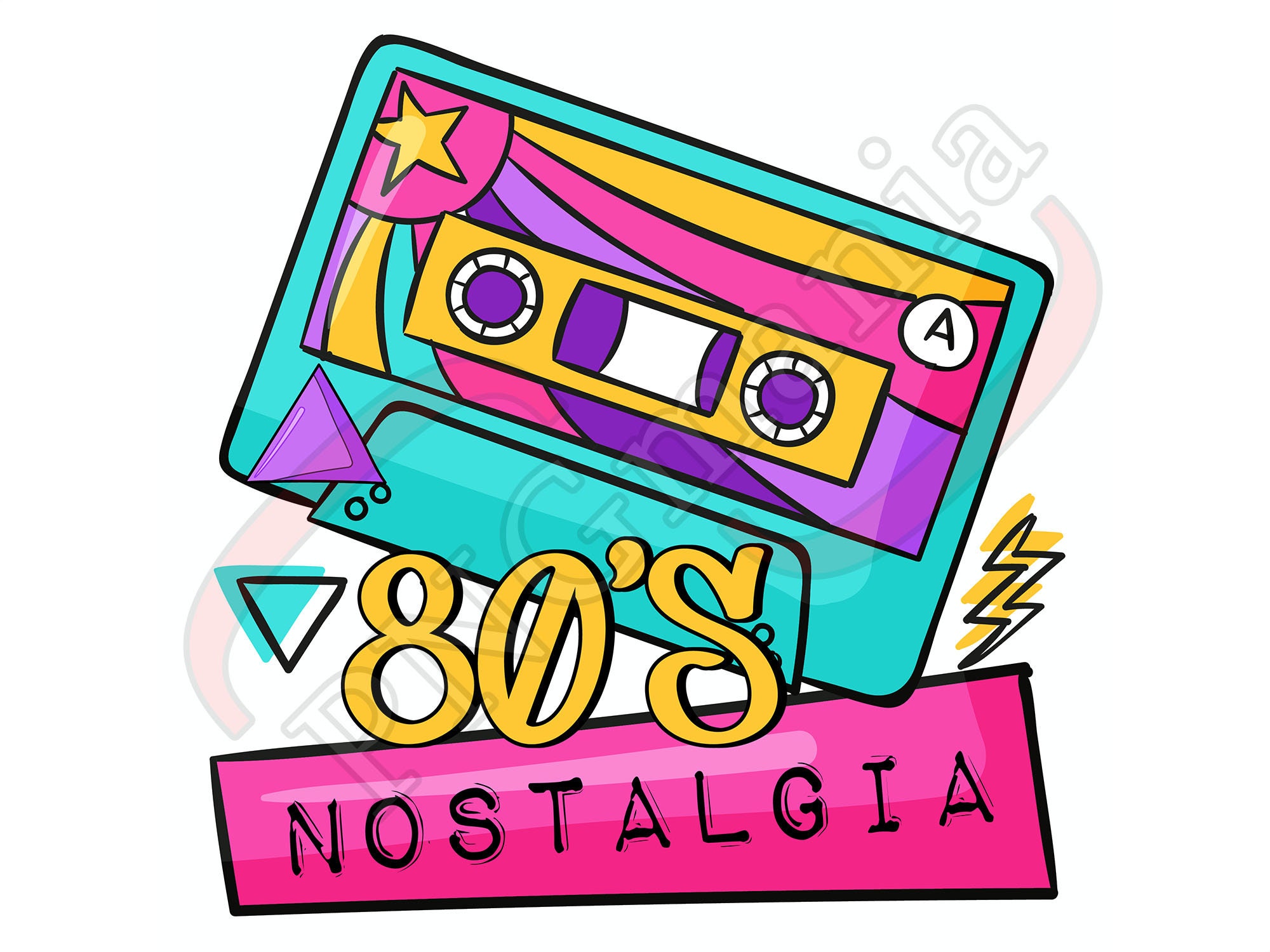 Detail 90er Nostalgie Nomer 23