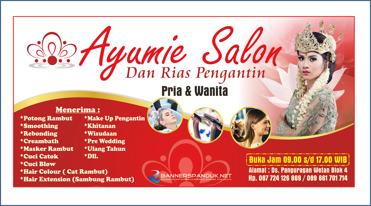 Detail Gambar Baliho Salon Pengantin Nomer 17