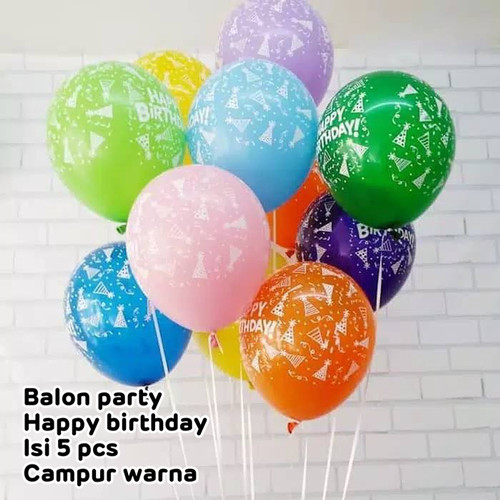 Detail Gambar Balon Happy Birthday Nomer 14