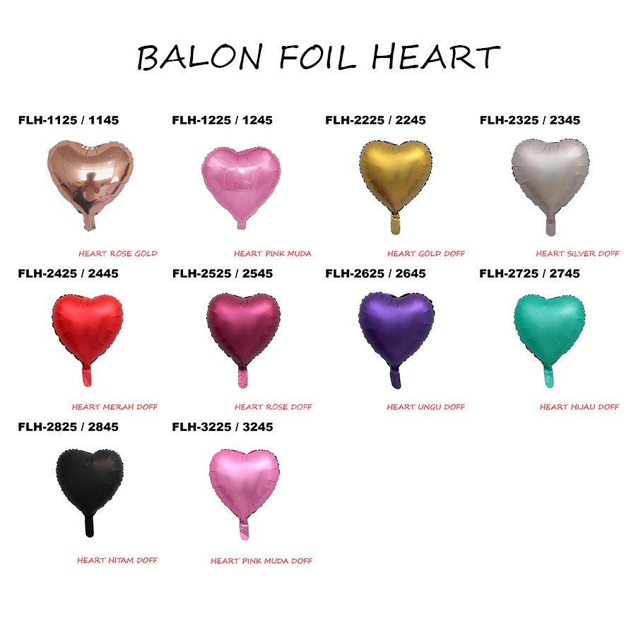 Detail Gambar Balon Love Nomer 32