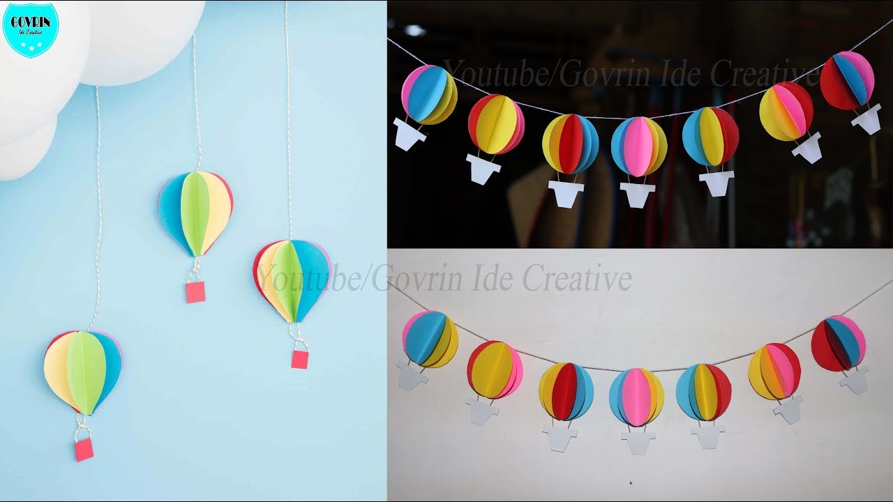 Detail Gambar Balon Udara Anak Tk Nomer 25