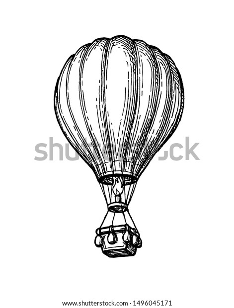 Detail Gambar Balon Udara Hitam Putih Nomer 46