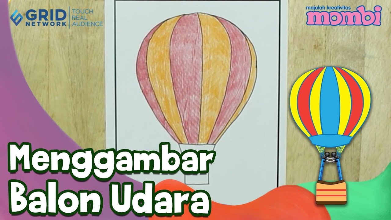 Detail Gambar Balon Udara Untuk Anak Tk Nomer 15