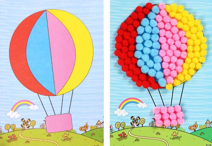 Detail Gambar Balon Udara Untuk Anak Tk Nomer 7