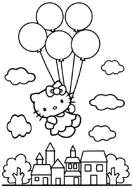 Detail Gambar Balon Udara Untuk Mewarnai Nomer 21