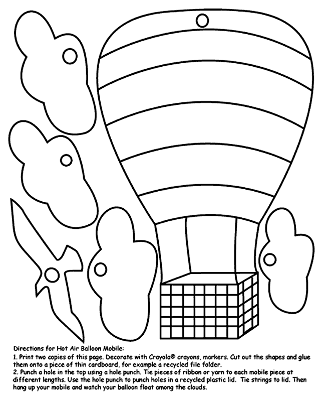 Detail Gambar Balon Udara Untuk Mewarnai Nomer 22