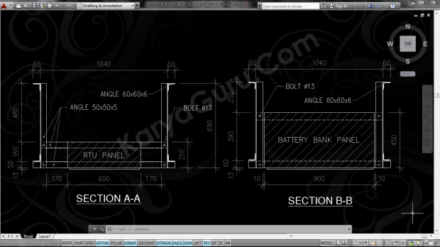 Detail Gambar Bambu Autocad Nomer 23