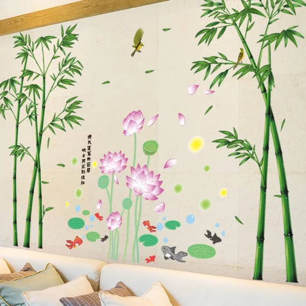 Detail Gambar Bambu Di Dinding Nomer 9