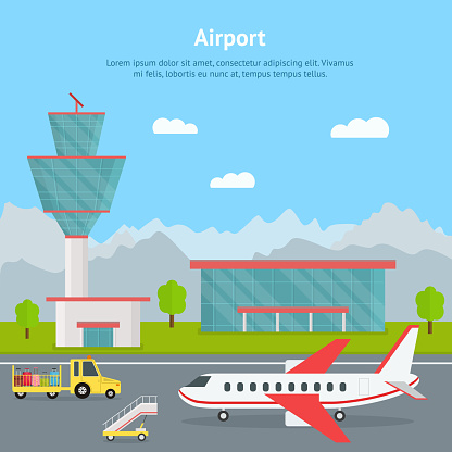 Download Gambar Bandara Animasi Nomer 1