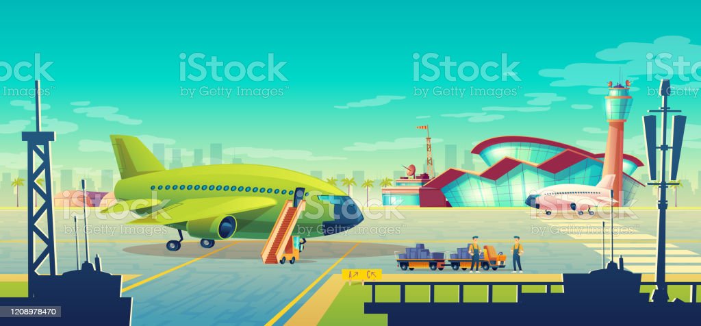 Detail Gambar Bandara Animasi Nomer 31
