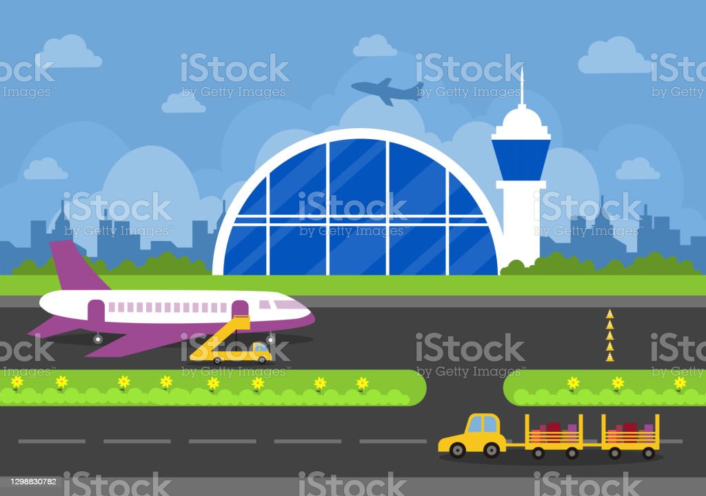 Detail Gambar Bandara Kartun Nomer 42