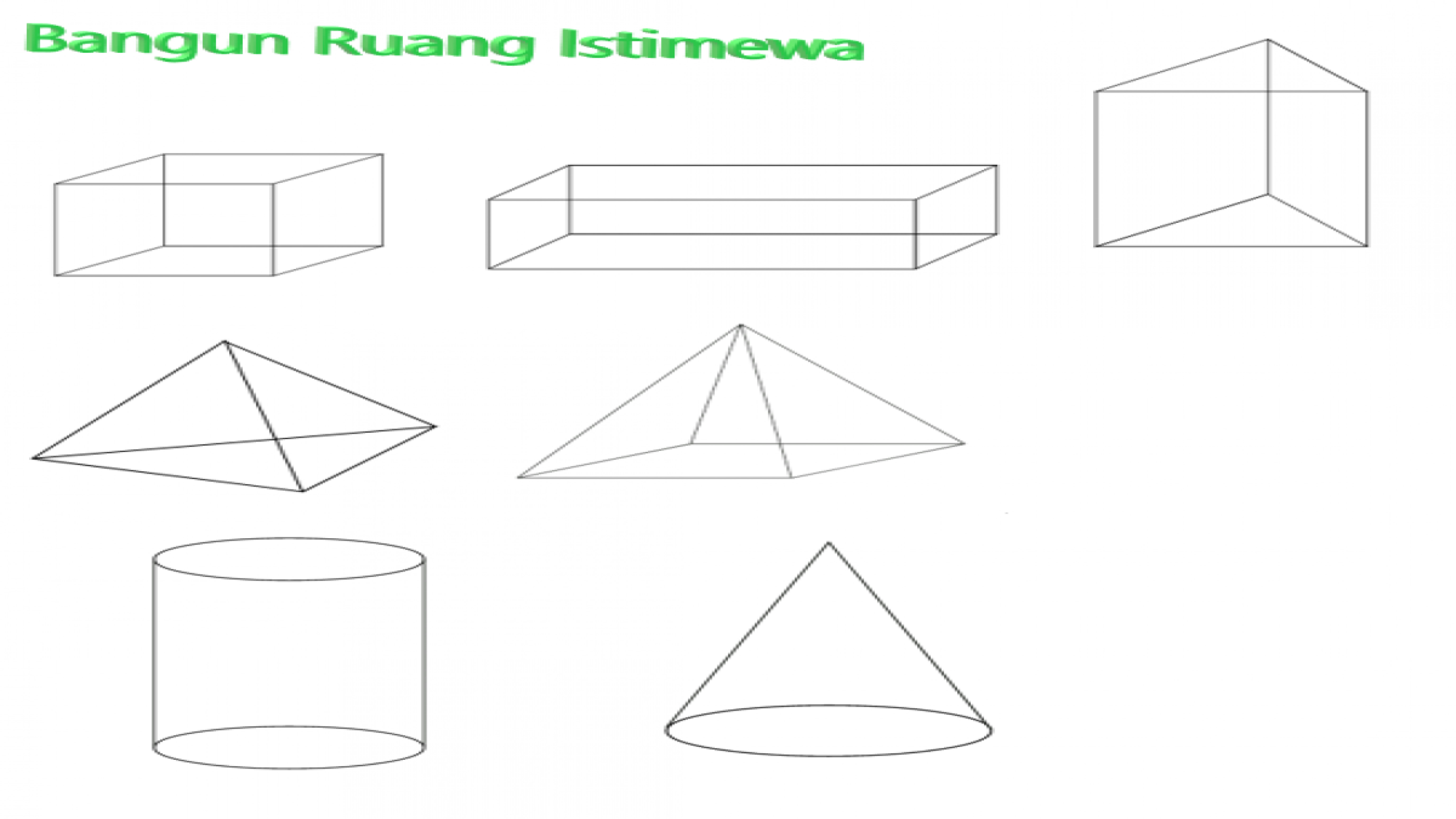 Detail Gambar Bangun 3 Dimensi Nomer 23