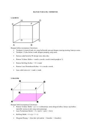 Detail Gambar Bangun 3 Dimensi Nomer 37