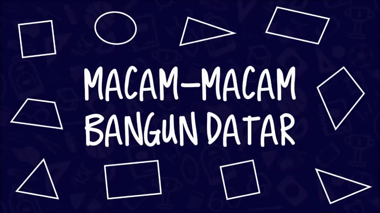 Detail Gambar Bangun Bangun Datar Nomer 23