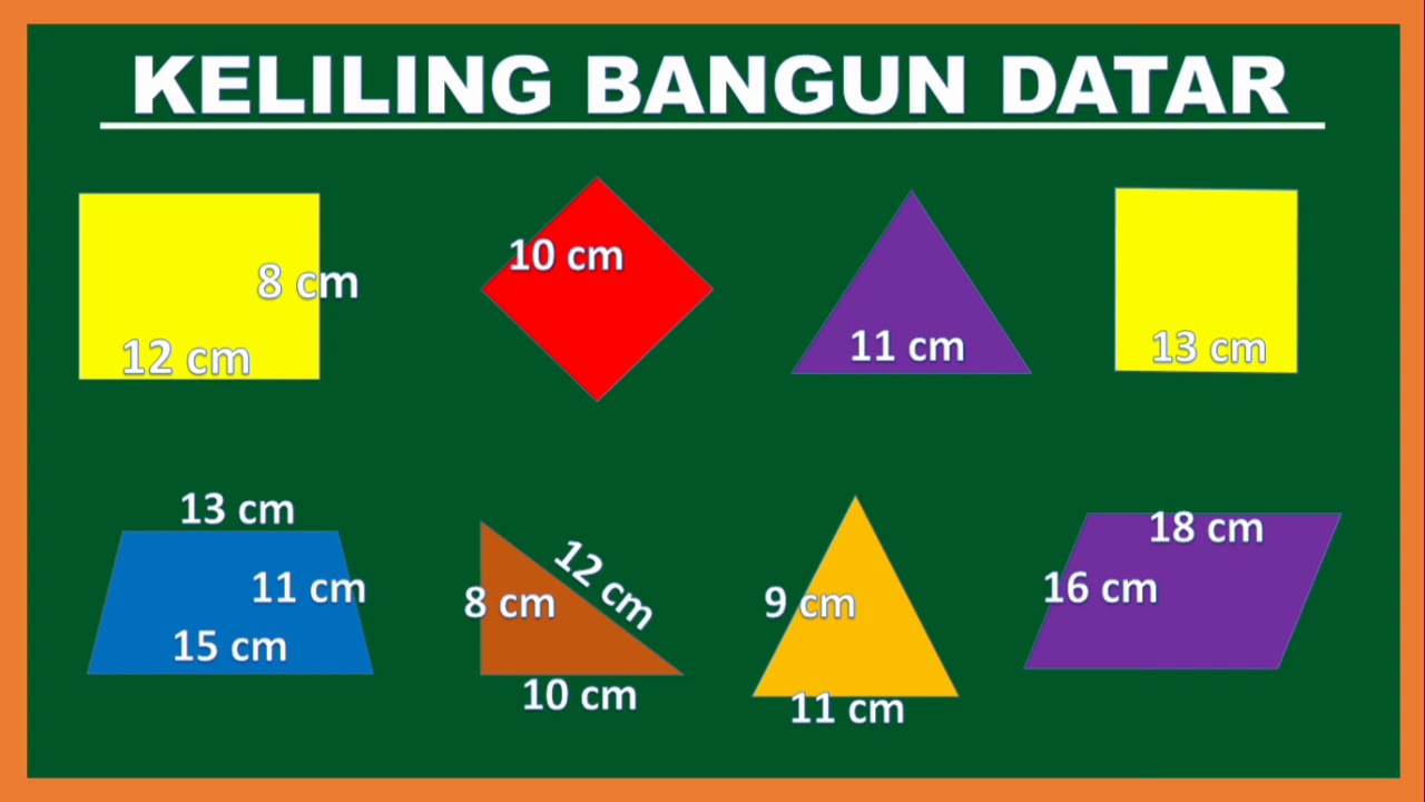 Detail Gambar Bangun Bangun Datar Nomer 52