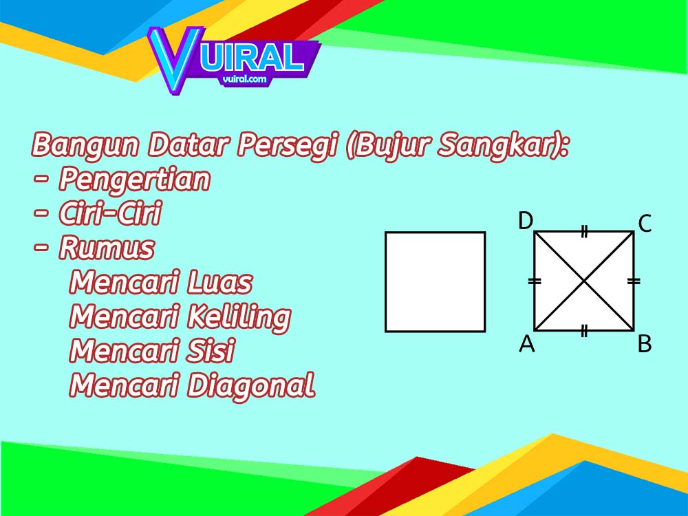 Detail Gambar Bangun Bujur Sangkar Nomer 45