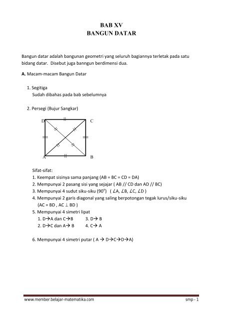 Detail Gambar Bangun Bujur Sangkar Nomer 51