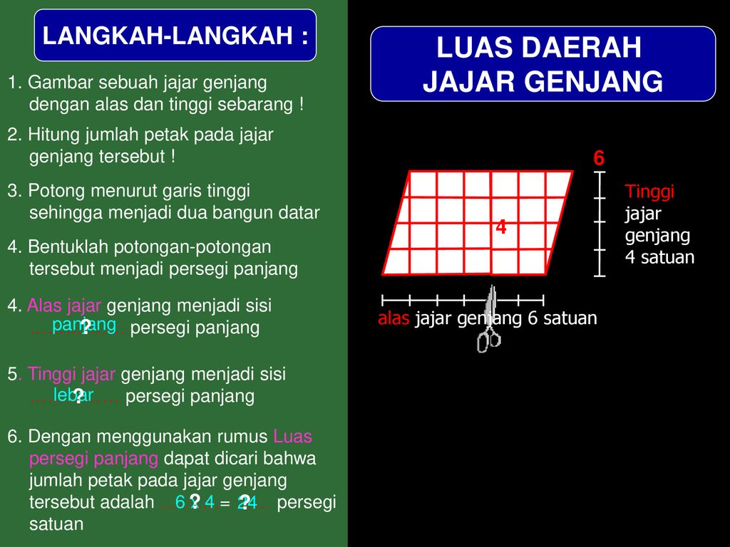 Detail Gambar Bangun Datar Jajar Genjang Nomer 39