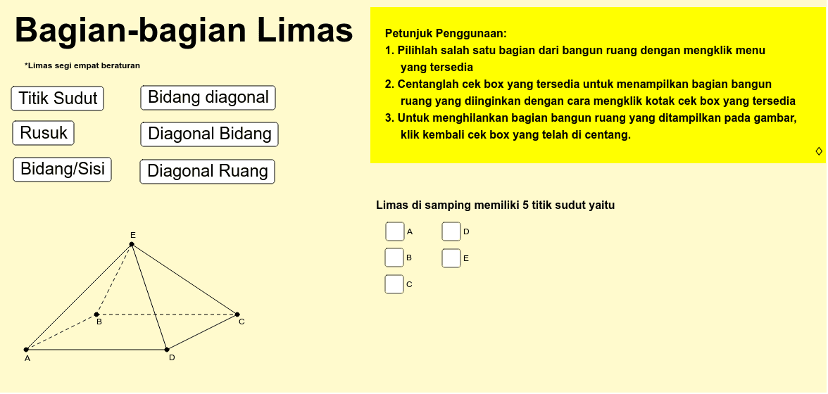 Detail Gambar Bangun Datar Limas Nomer 25