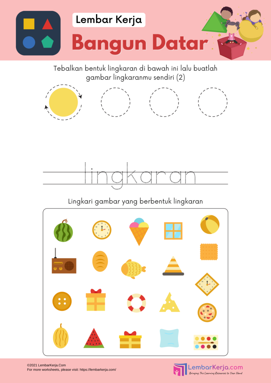 Detail Gambar Bangun Datar Lingkaran Nomer 33