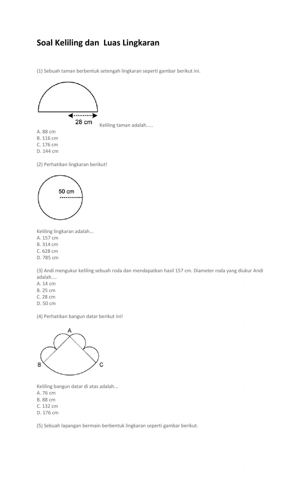 Detail Gambar Bangun Datar Lingkaran Nomer 46