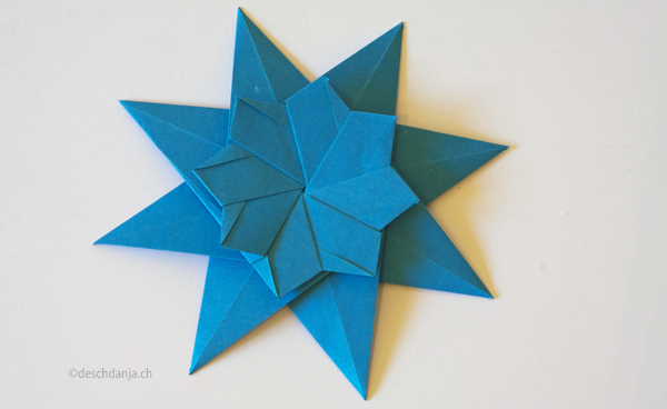 Detail Origami Schneeflocke Nomer 18