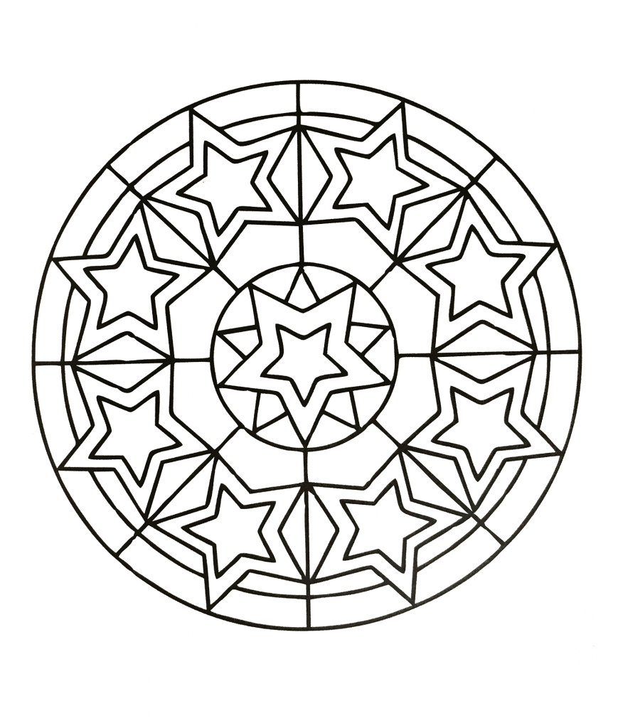 Detail Stern Mandala Nomer 2
