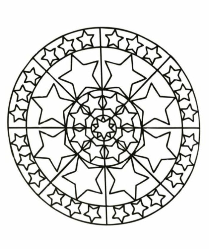 Detail Stern Mandala Nomer 18
