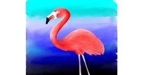 Detail Wie Malt Man Ein Flamingo Nomer 6