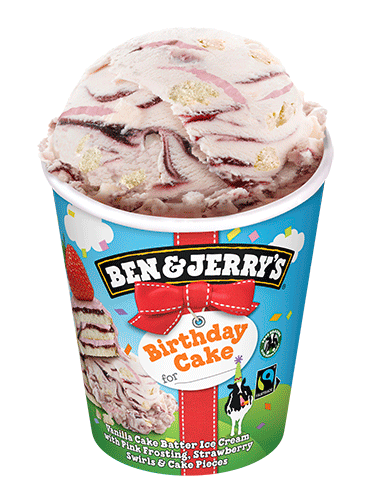 Ben Jerrys Birthday Cake - KibrisPDR